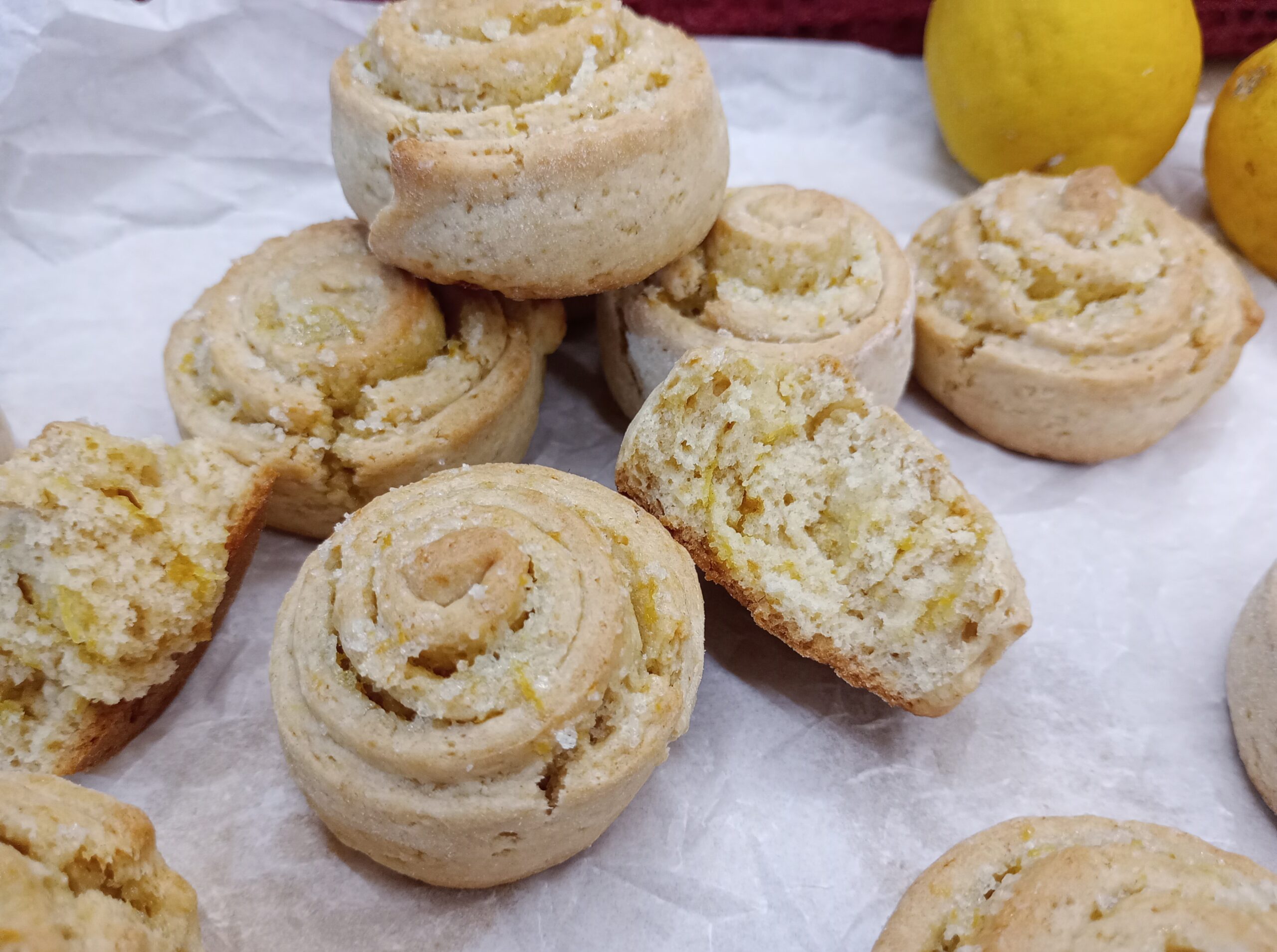 Rouleaux au citron