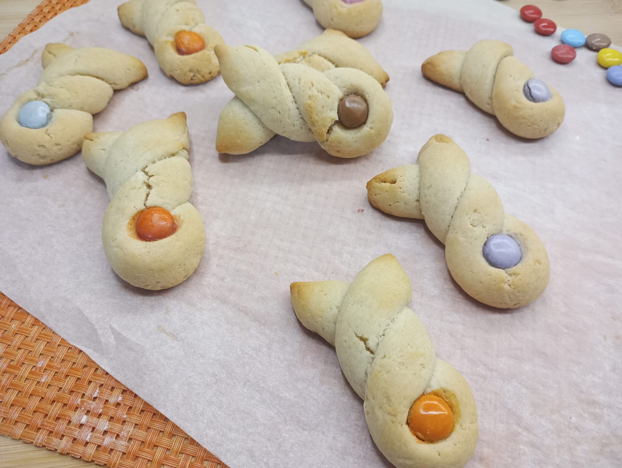 Biscuits lapin avec pâte sablée au yaourt