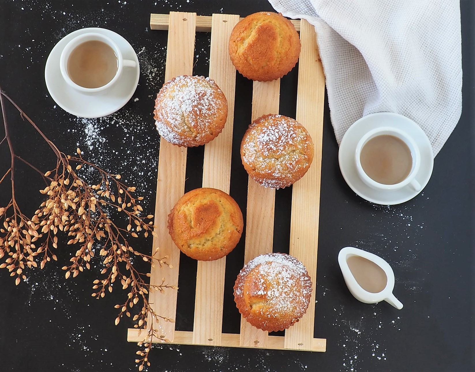 Muffins très moelleux avec yaourt maigre aux myrtilles