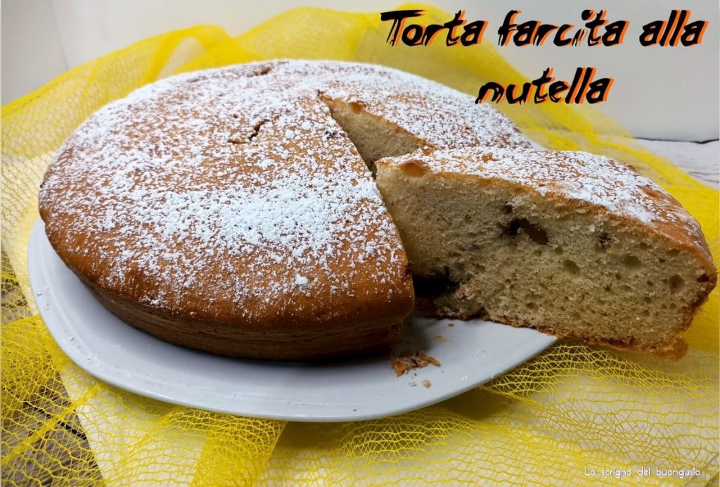Gâteau fourré à la nutella