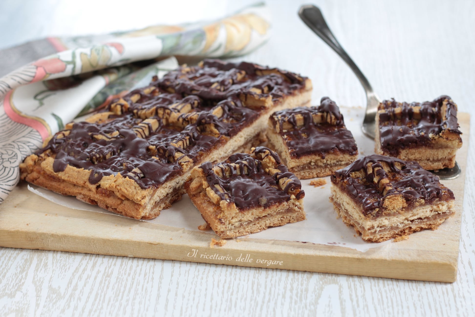 Tarte en couches avec crème