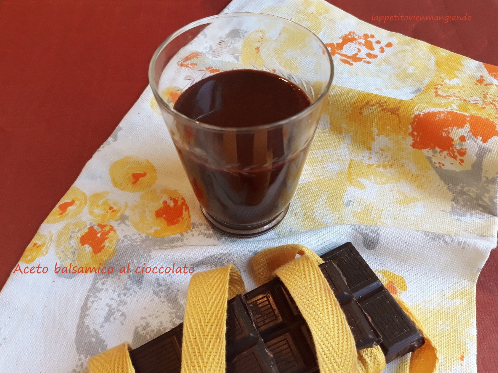 Vinaigre balsamique au chocolat