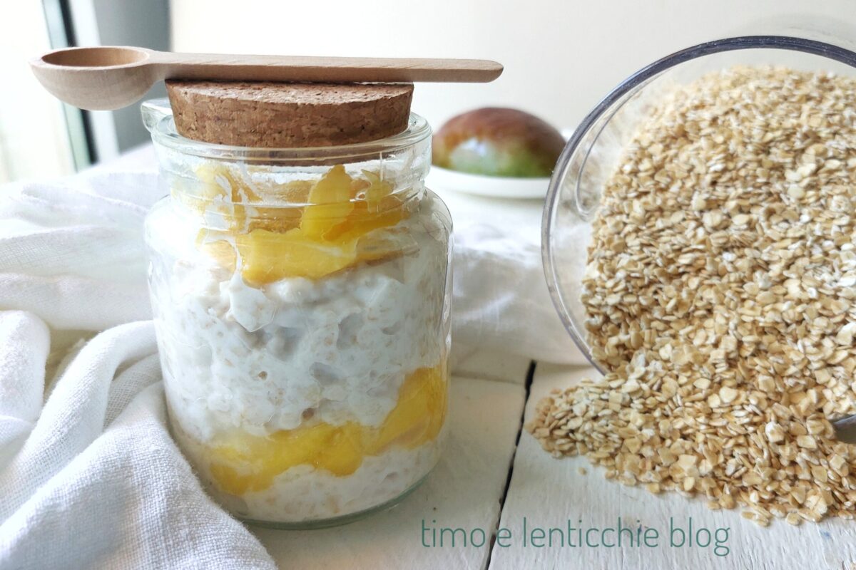 Porridge à la mangue sicilienne