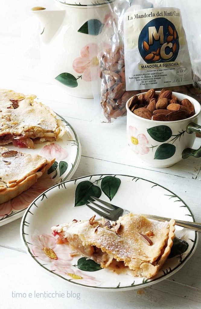 Gâteau aux pommes et amandes à la viennoise