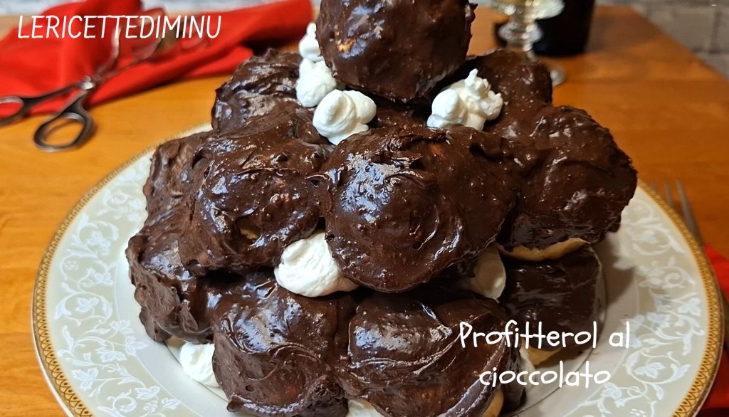 Profiteroles au chocolat