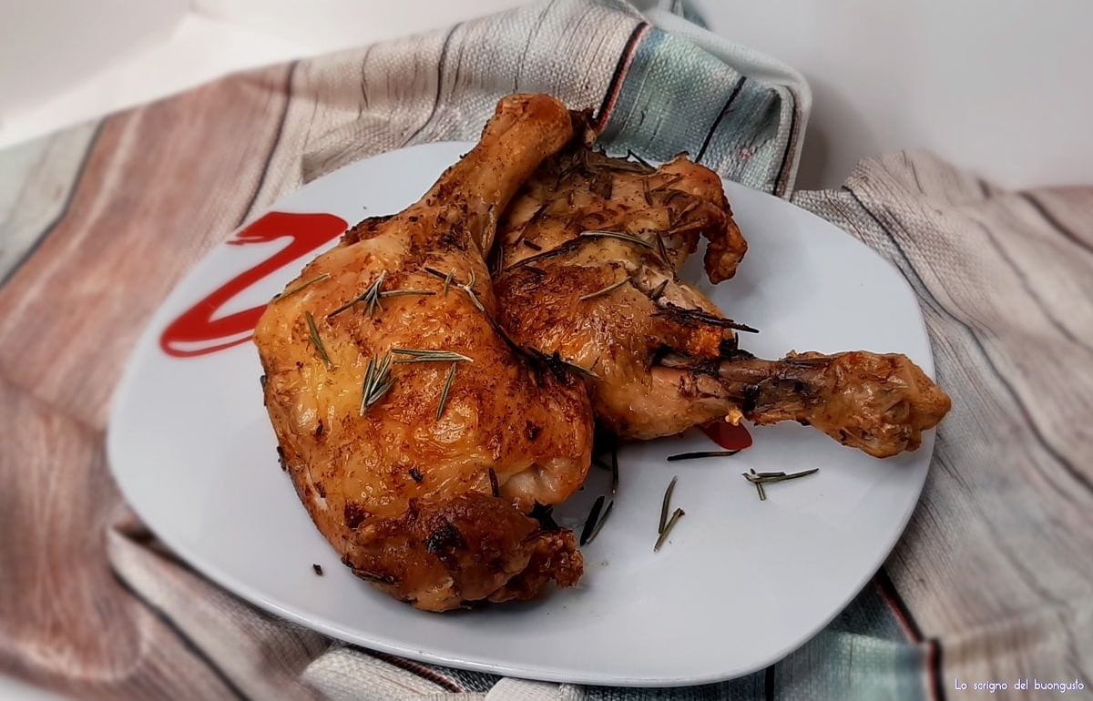 Cuisses de poulet en papillote