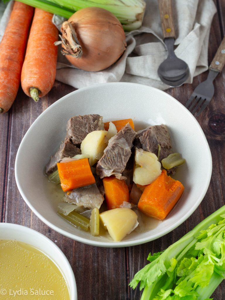 Boeuf bouilli à l'Instant Pot