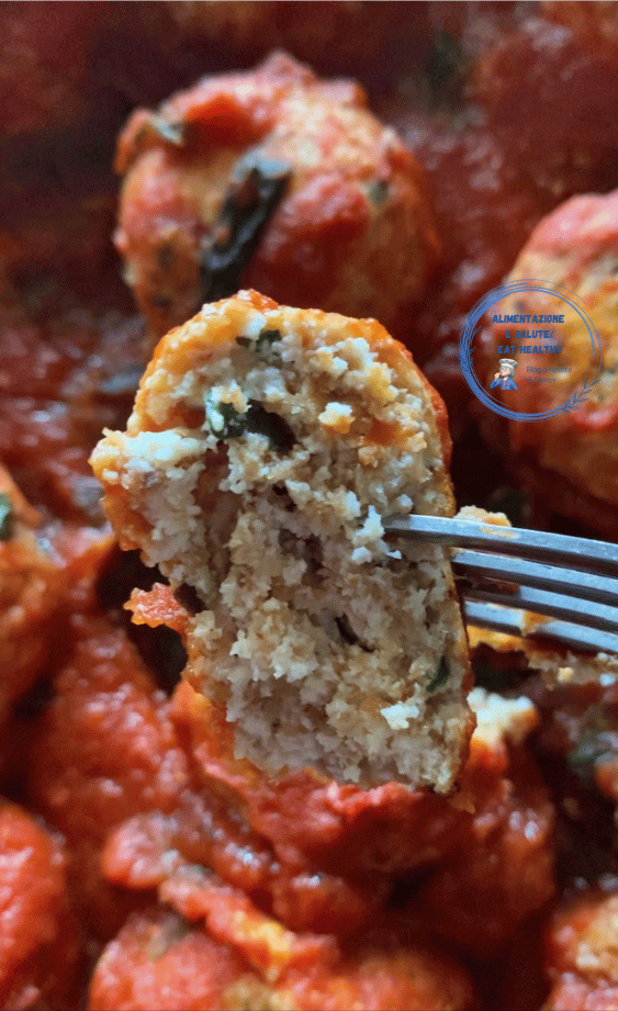 Boulettes de ricotta à la sauce, un nuage de gourmandise