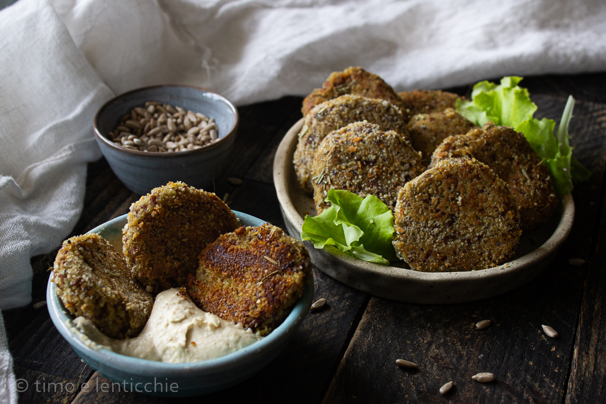 Boulettes de riz rouge pois chiches chou-fleur