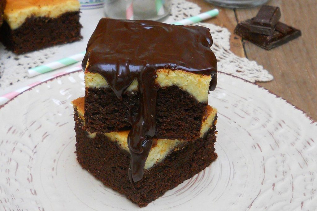 brownie cheesecake