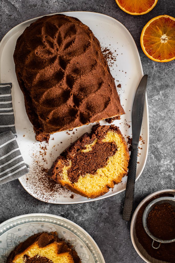Cake à l'orange et au chocolat