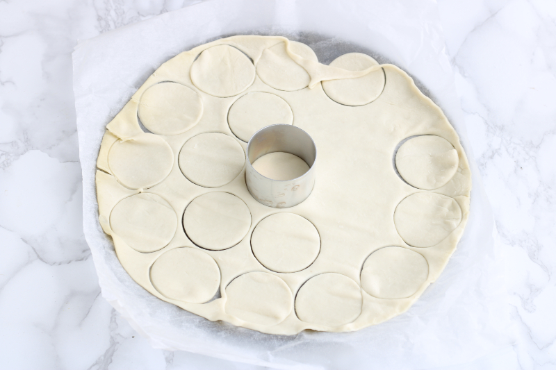 pâte feuilletée jambon et fromage