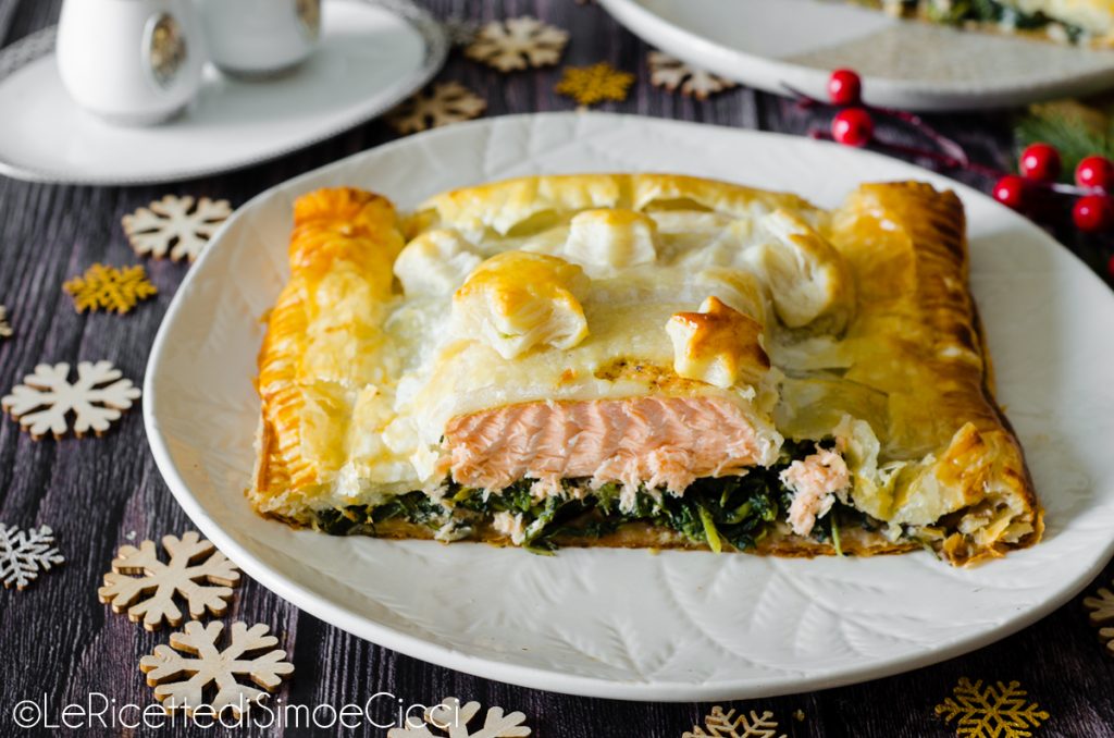 Filet de saumon en croûte de Wellington (saumon en croûte)