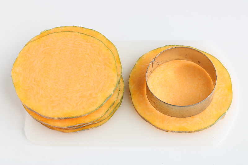 petits flans de courge longue