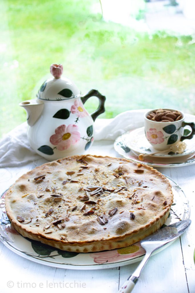 Gâteau aux pommes et amandes à la viennoise