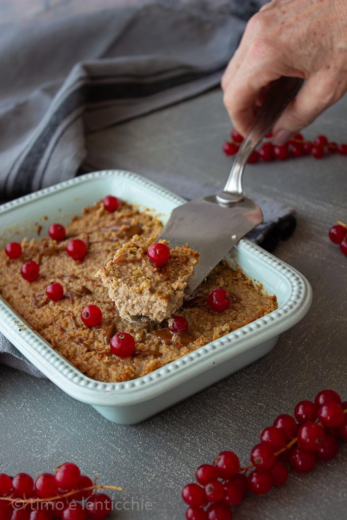 Gâteau de millet aux noisettes