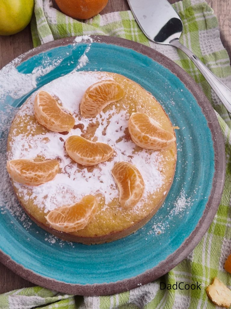 Gâteau moelleux à la mandarine