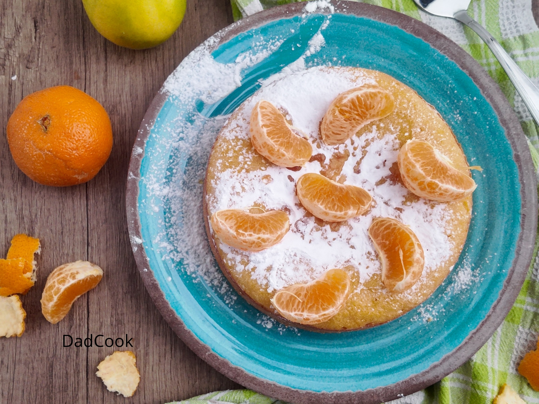 Gâteau moelleux à la mandarine