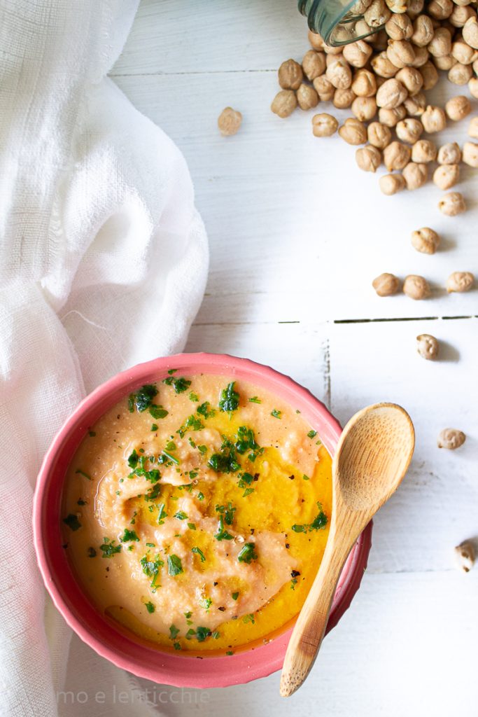 Houmous à l'orange très simple