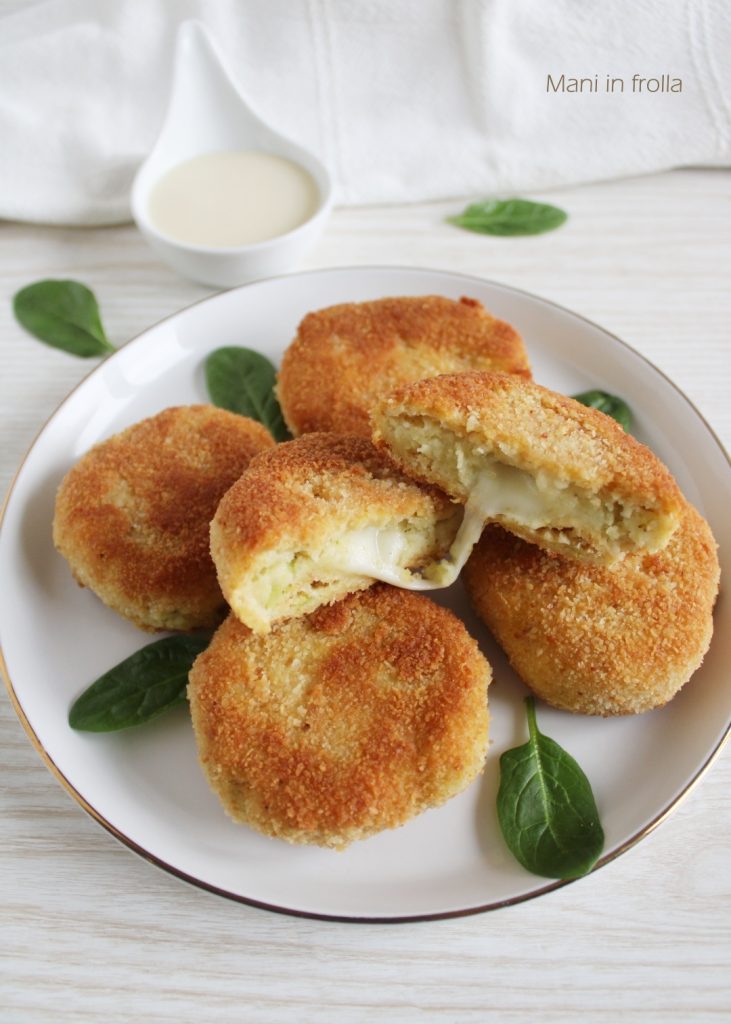 Médaillons de Pommes de Terre et Brocolis à la poêle