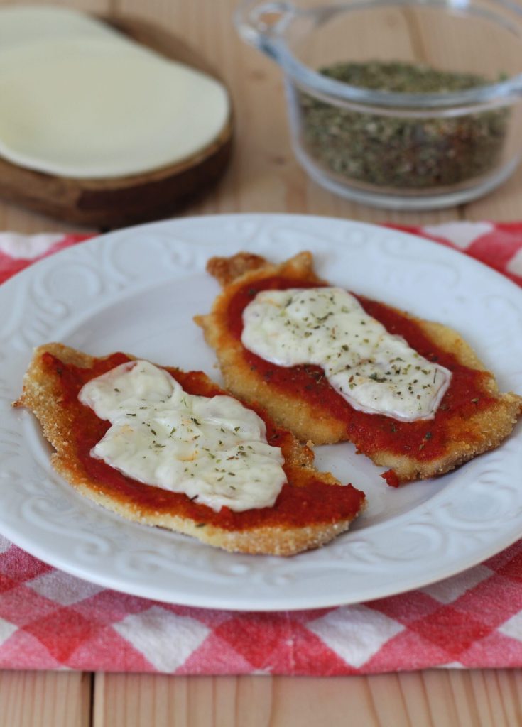 côtelettes de poulet à la pizzaiola au four