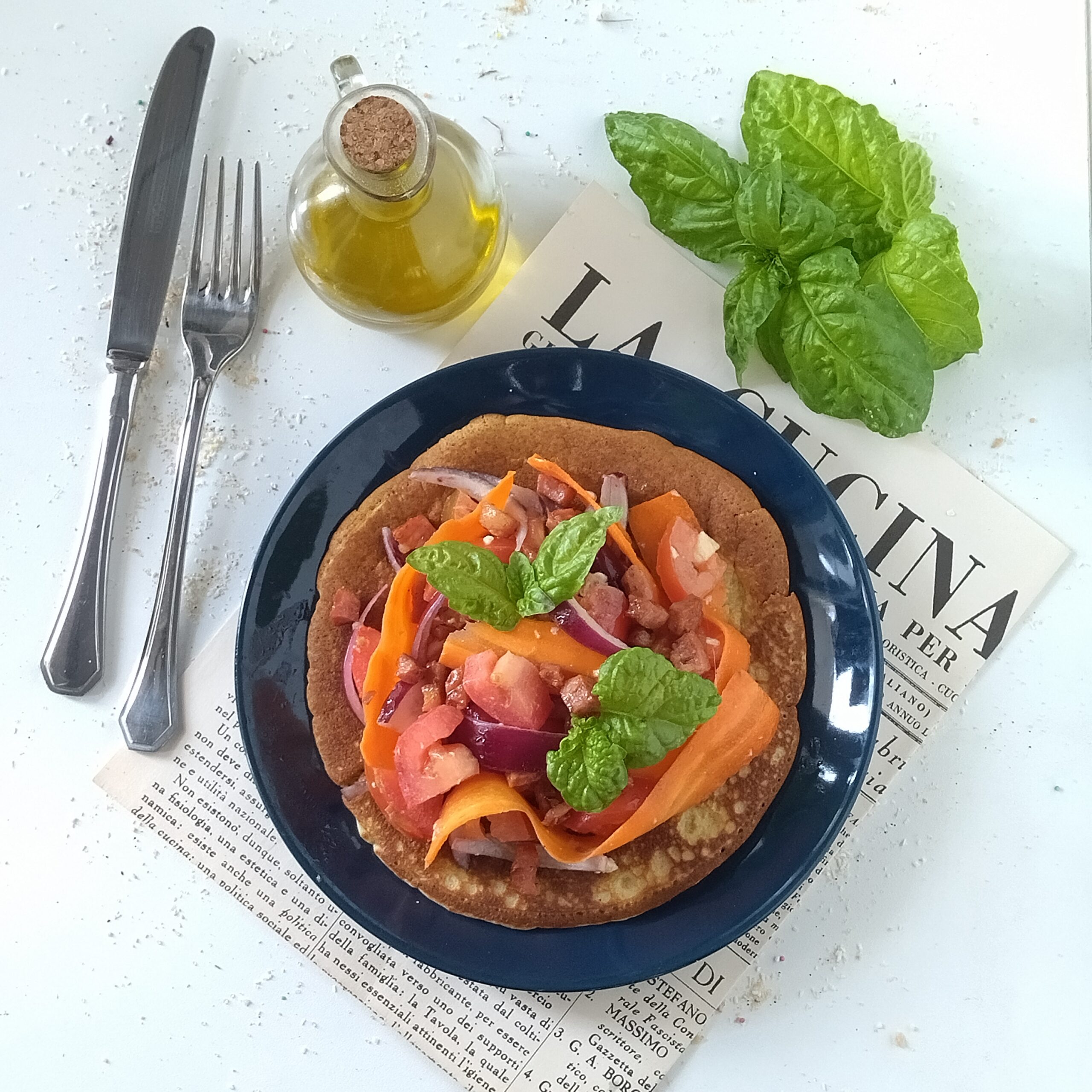 Pancakes salés d&rsquo;été