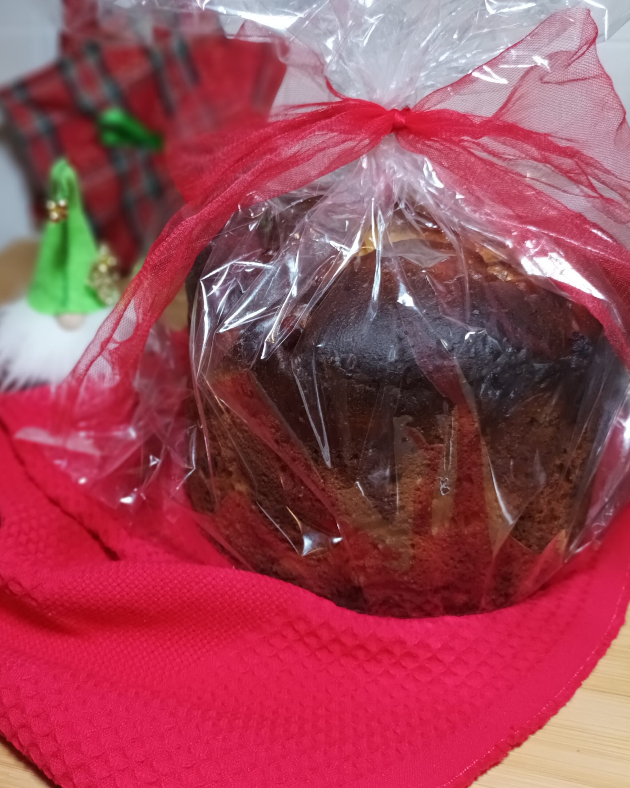 Panettone avec levure fraîche