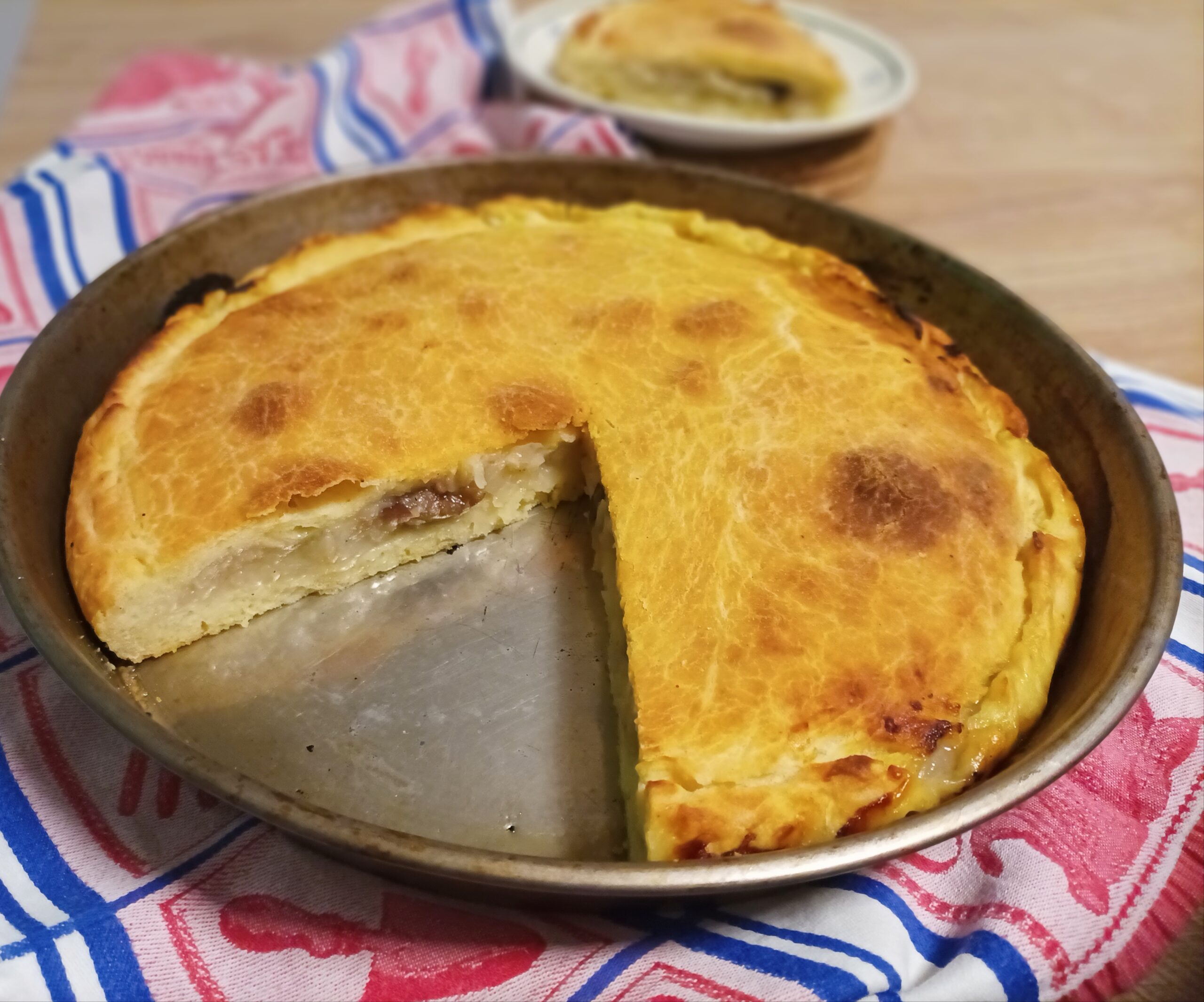 Calzone aux oignons à la barésienne