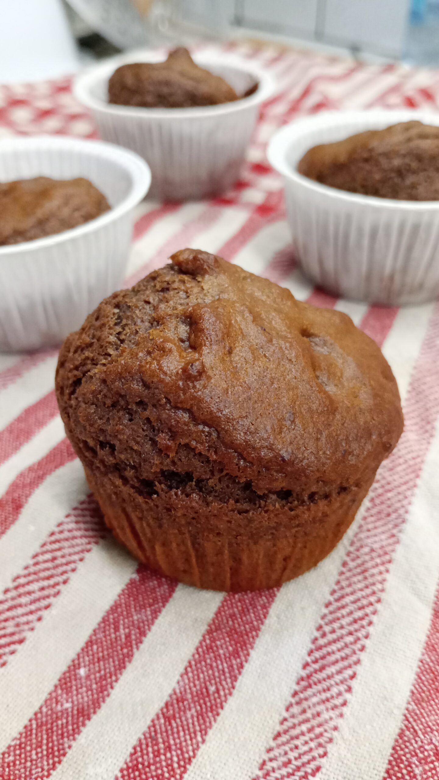Muffins au yaourt et cacao à la friteuse à air