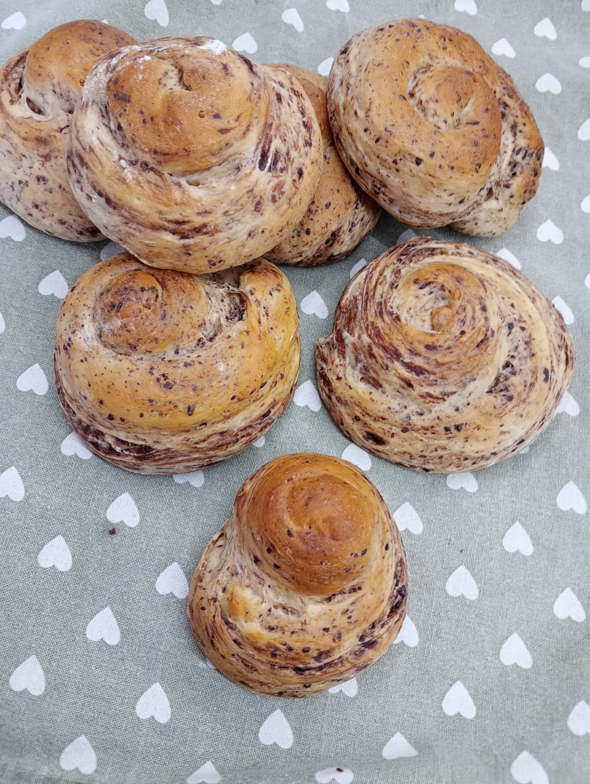 Roulés de Pain brioché