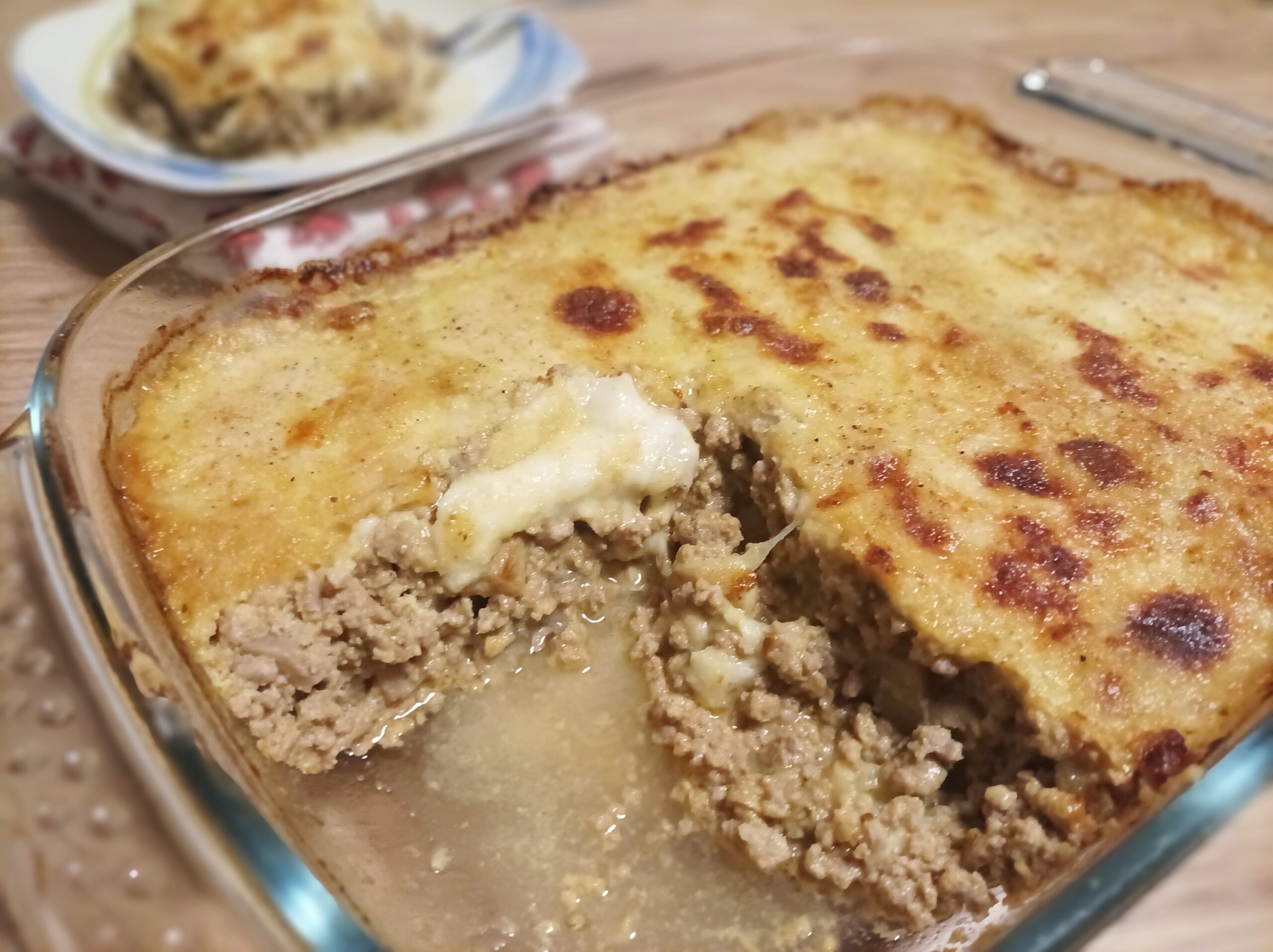 Gratin de viande hachée