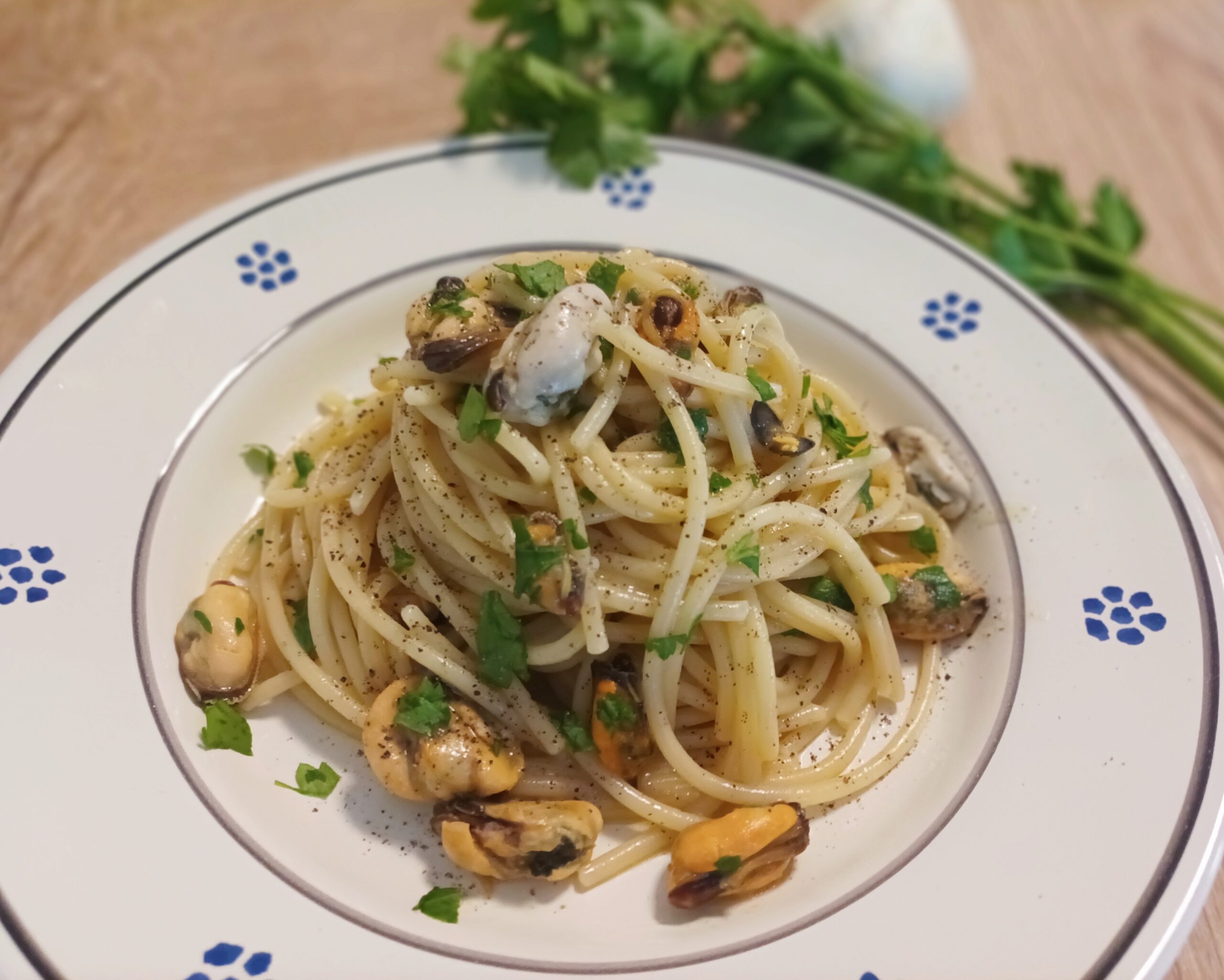 Spaghetti aux moules