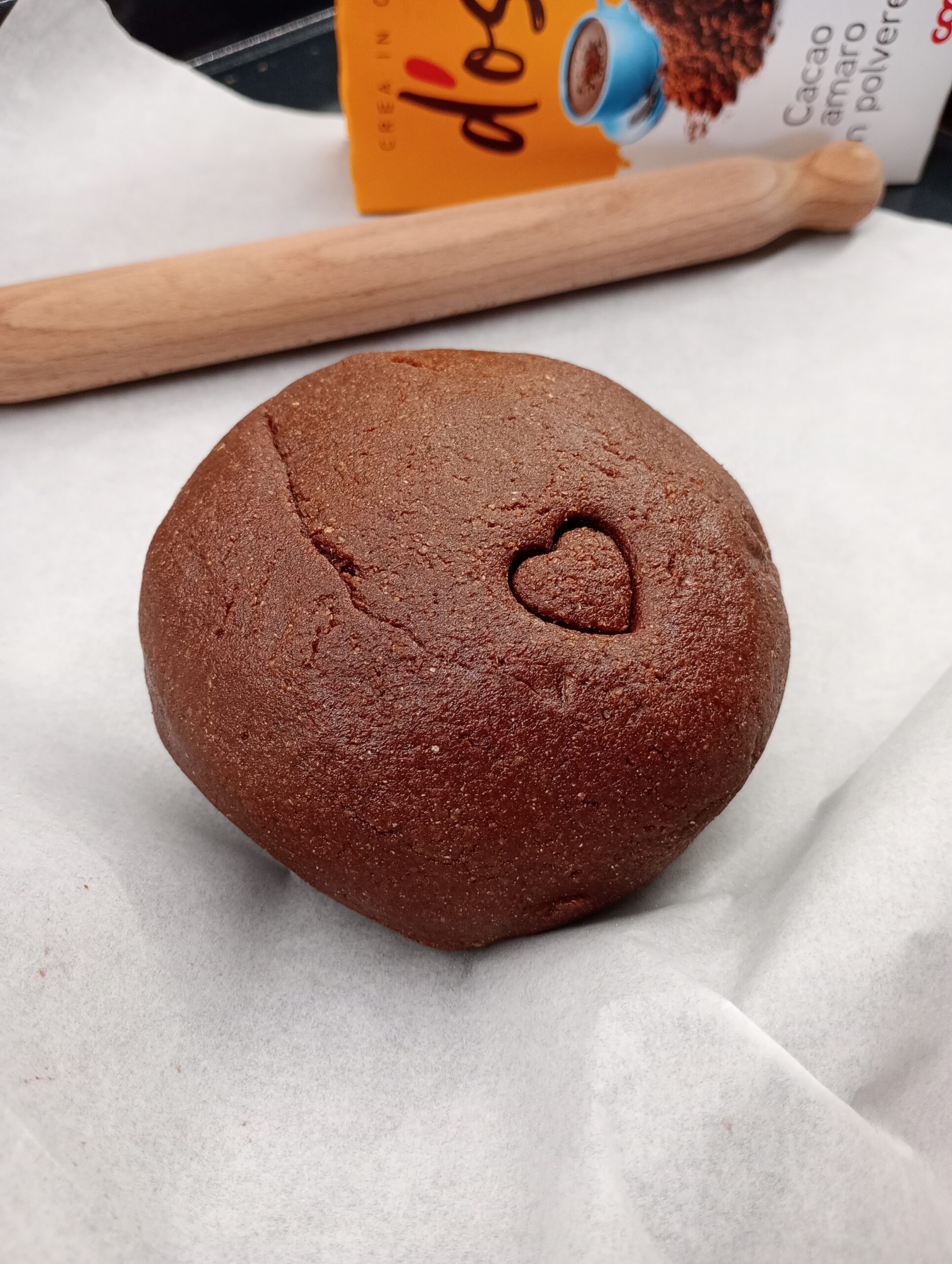 Pâte sablée au cacao