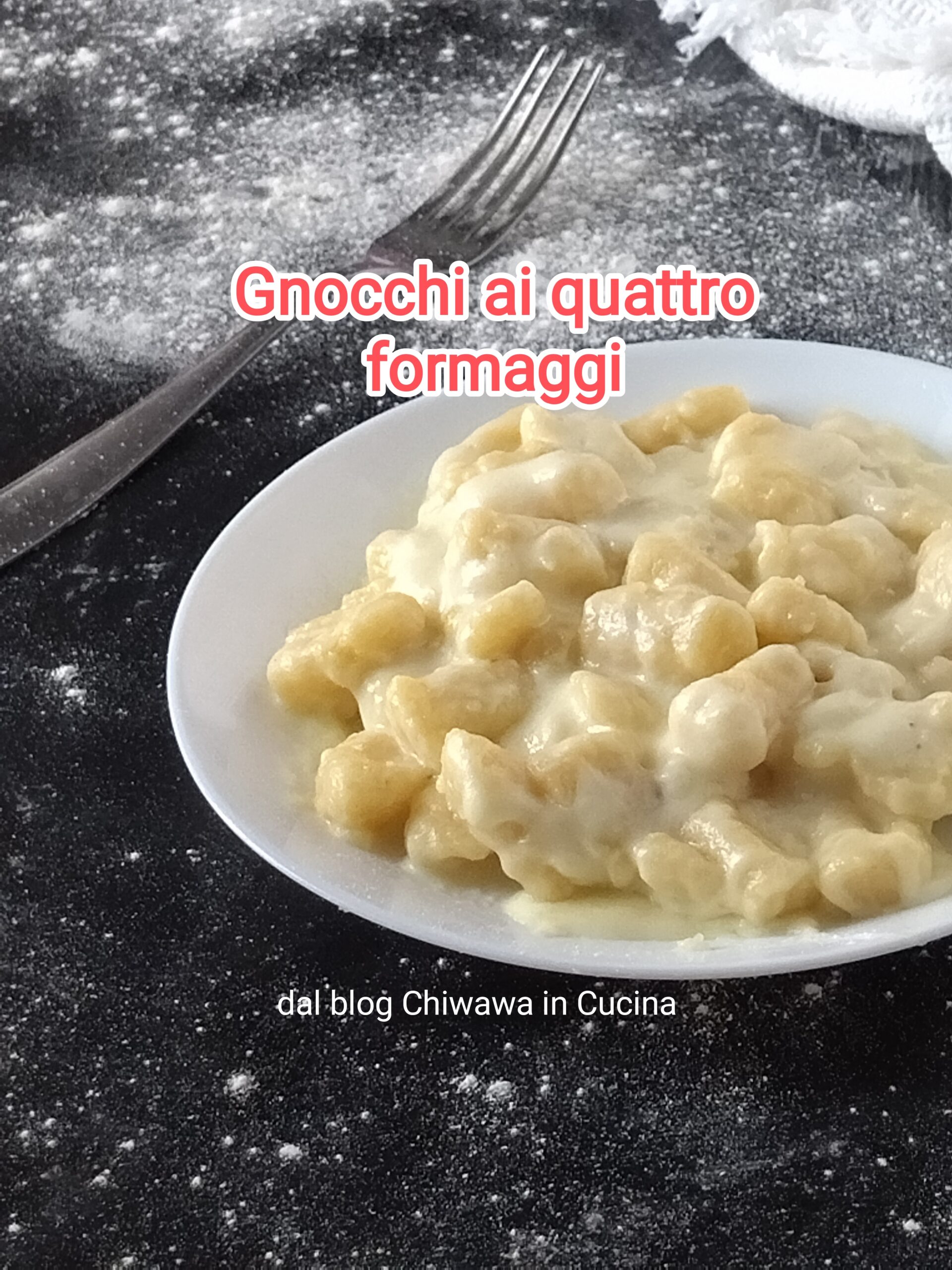 Gnocchi aux quatre fromages