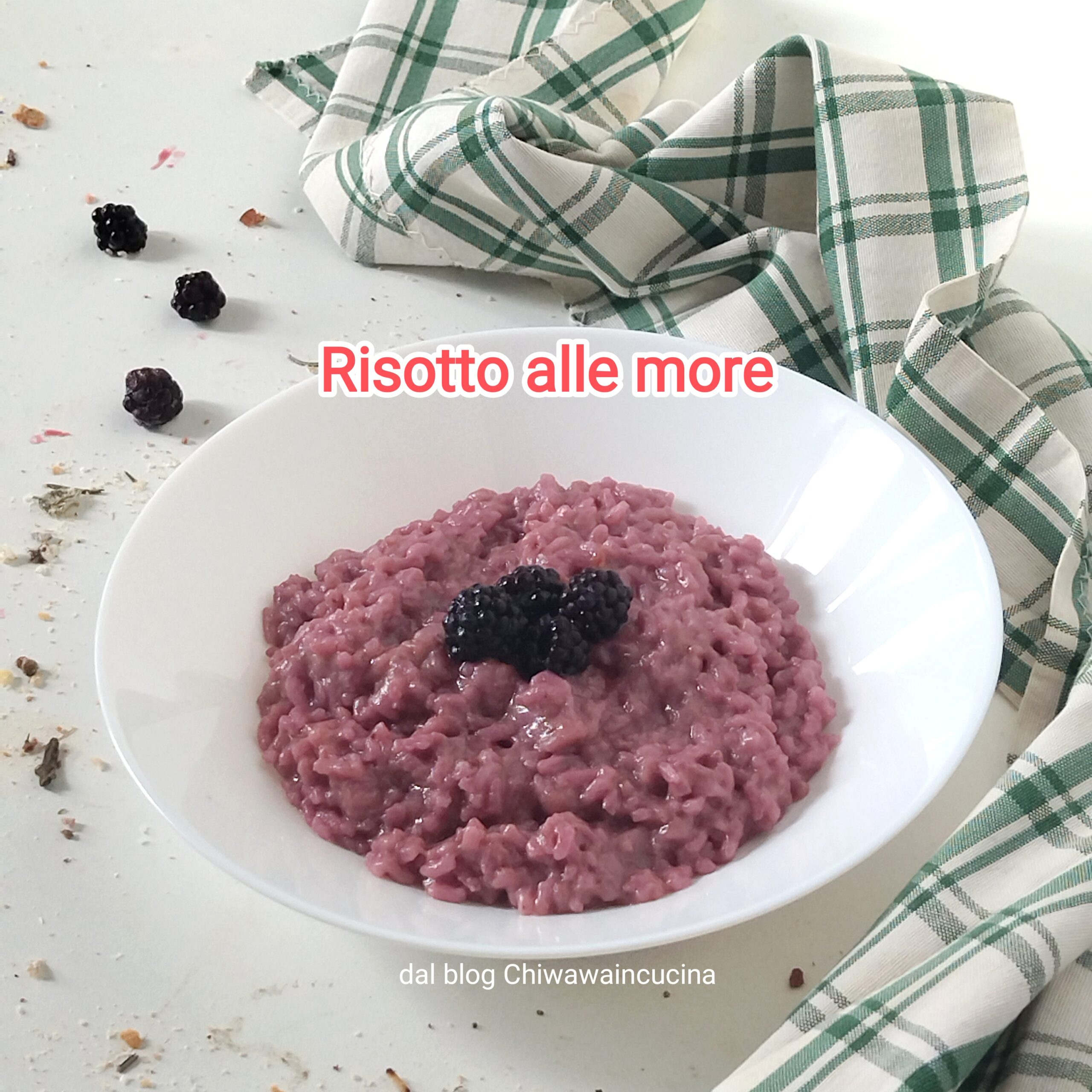 Risotto aux mûres