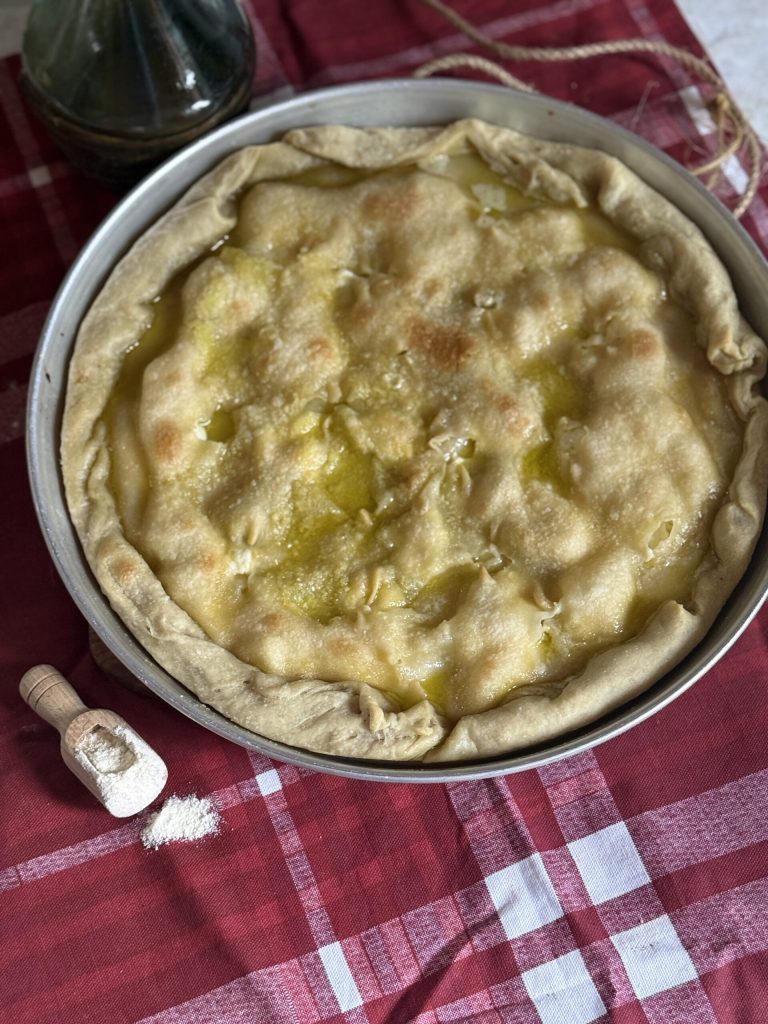 focaccia ligure au fromage