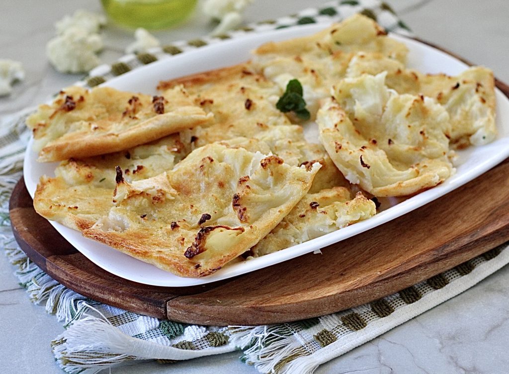 Galette de chou-fleur, peu de frais et beaucoup de goût !