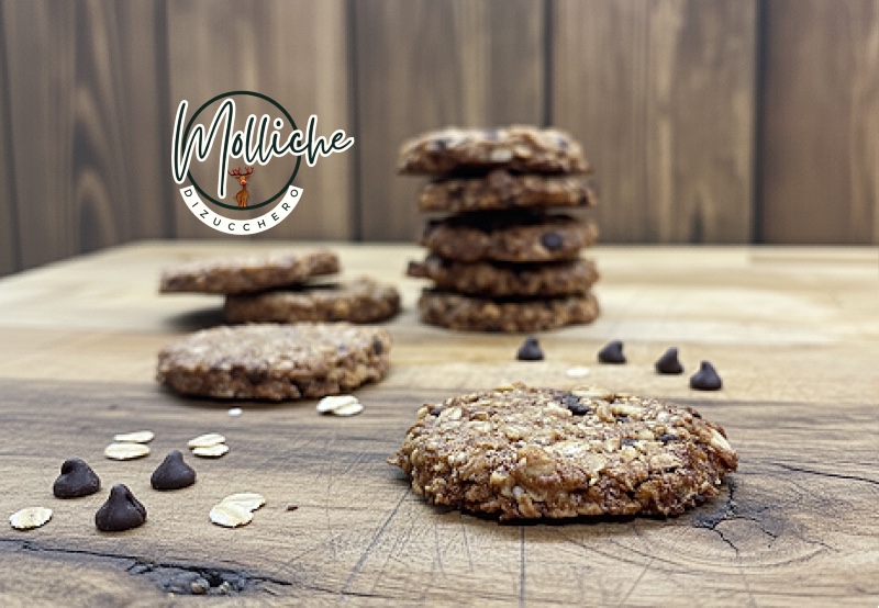 biscuits complets aux amandes et chocolat