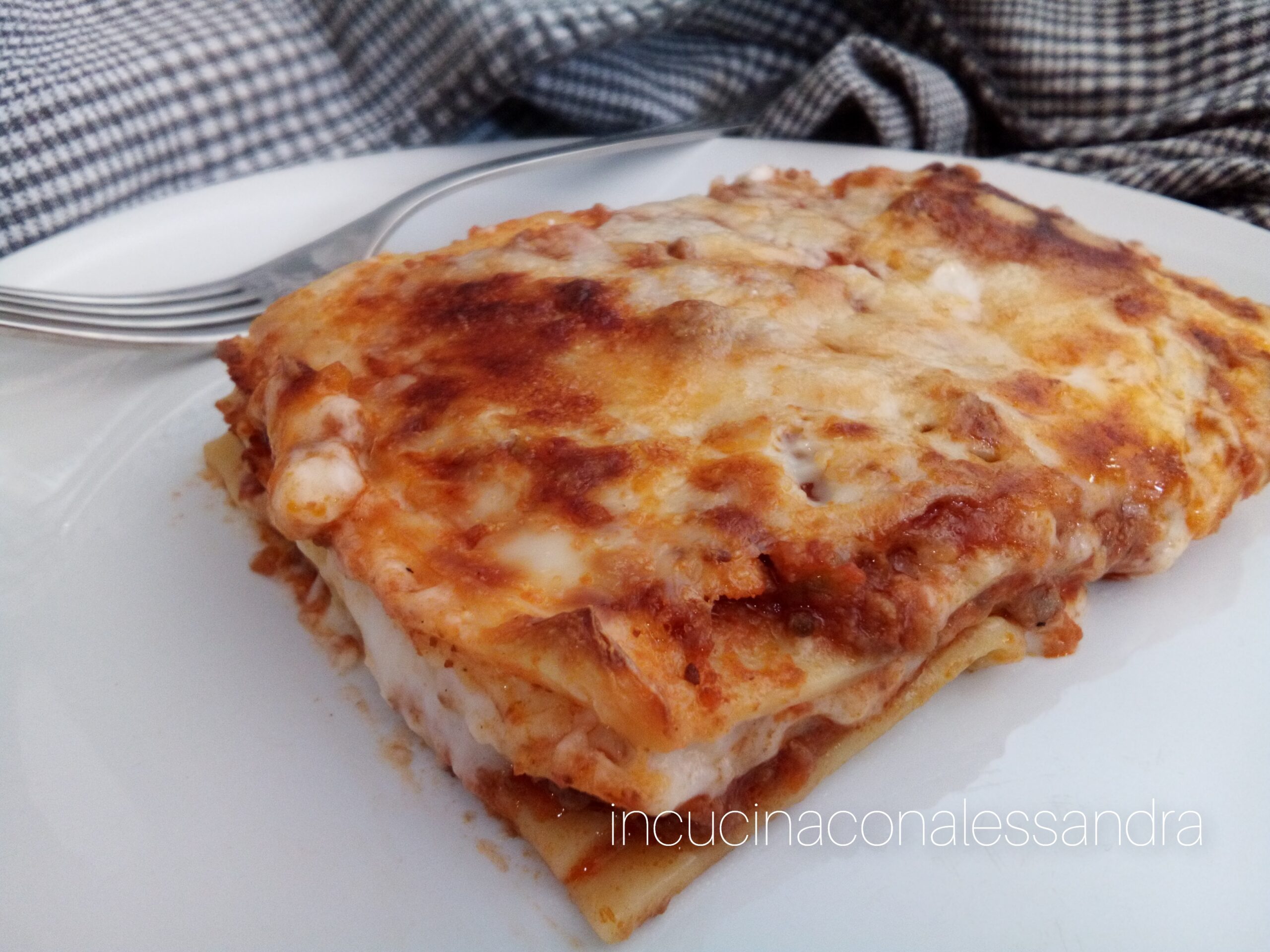 LASAGNES AU RAGU&rsquo; DE VIANDE