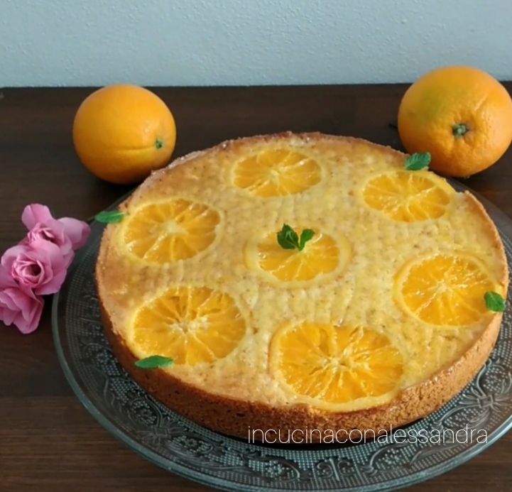 Gâteau renversé à l&rsquo;orange sans beurre