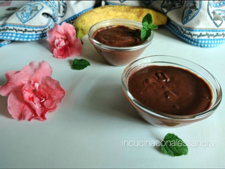 Pudding de bananes au chocolat