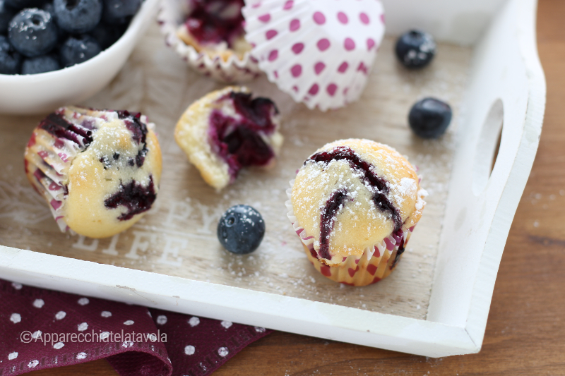 muffins myrtilles et yaourt