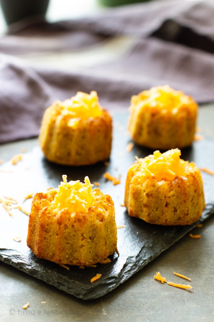 Muffin aux carottes sans œufs et sans beurre