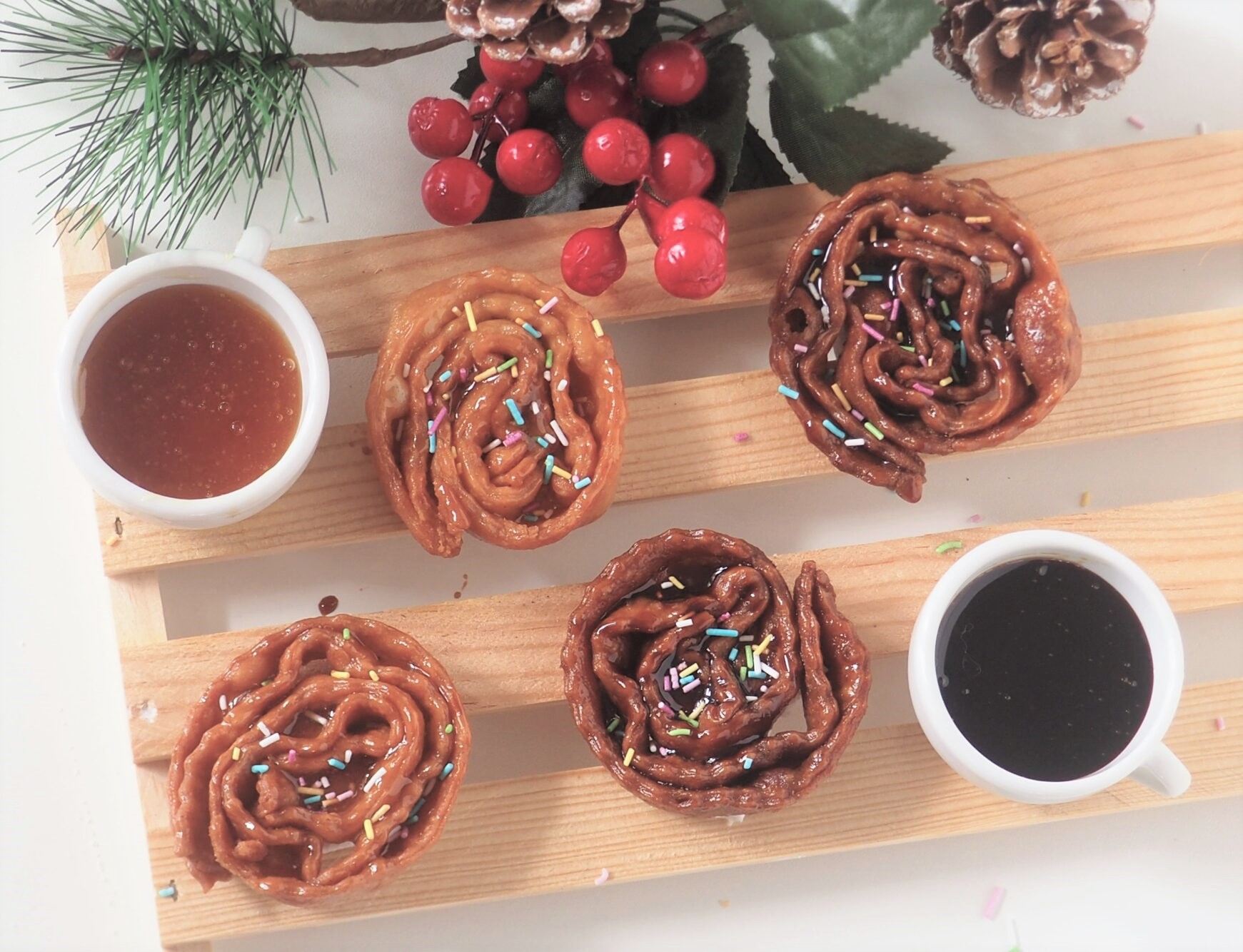 Cartellate au vincotto et miel