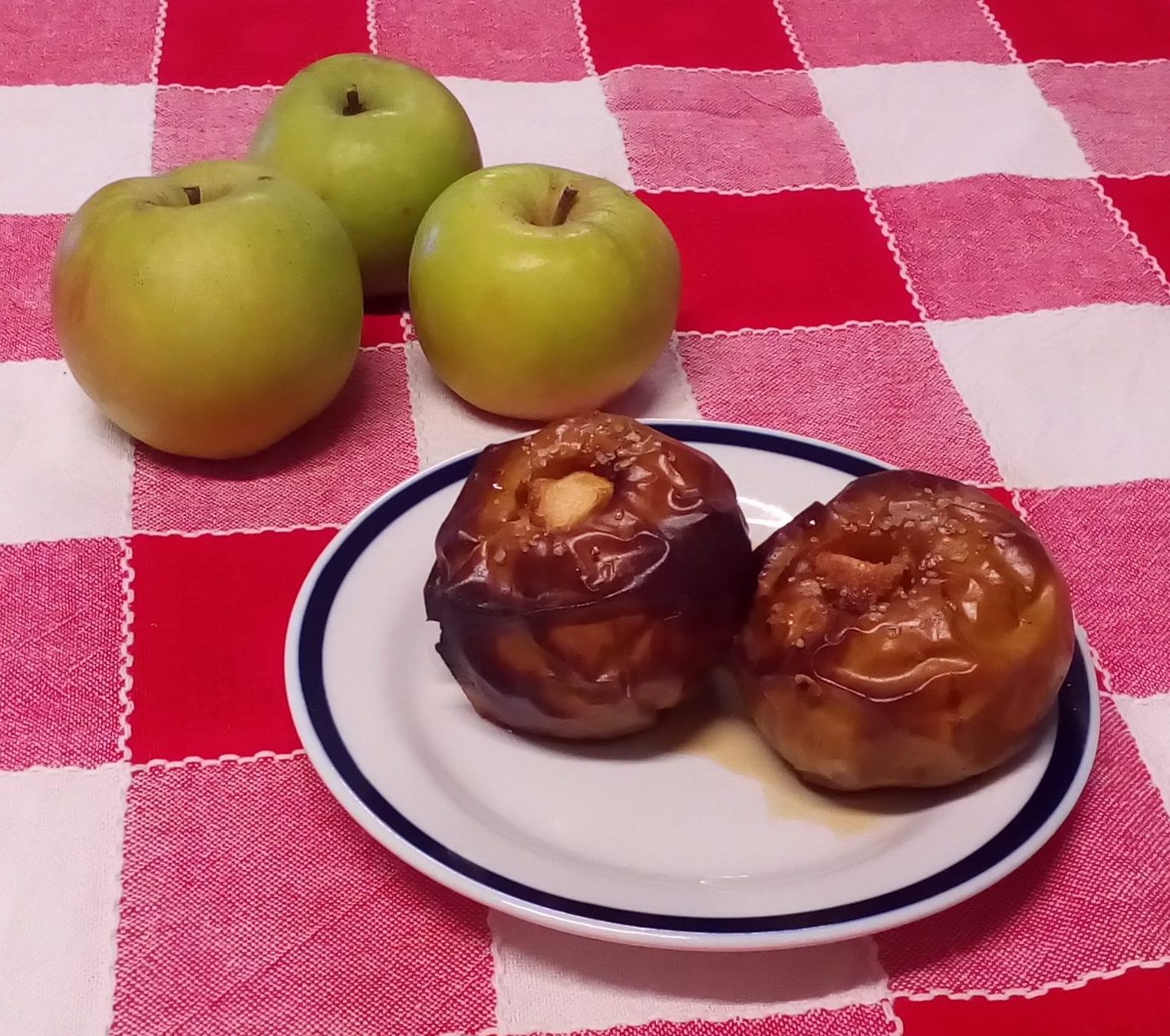 Pommes cuites au four