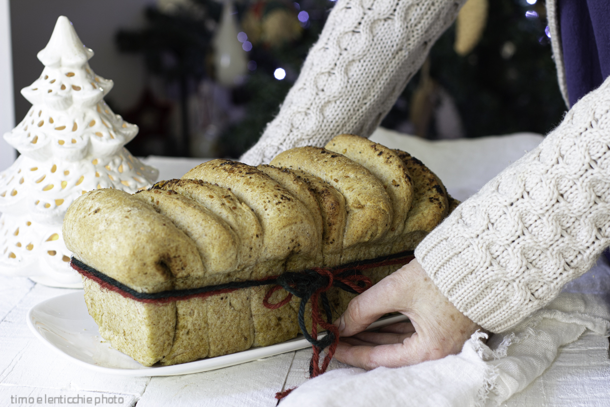 Pain à effeuiller végan type pull apart bread
