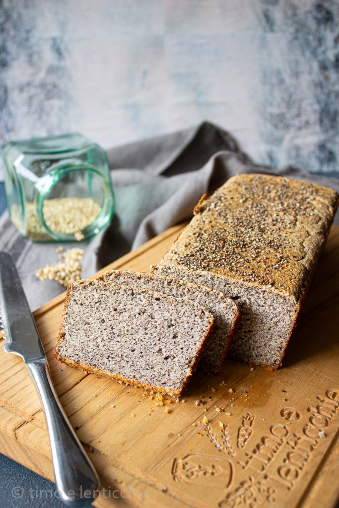 Pain de sarrasin sans levure