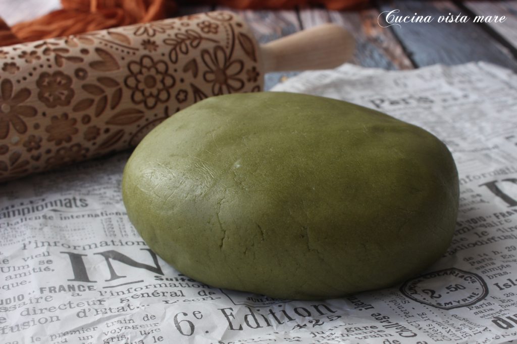 Pâte sablée au thé matcha Cuisine vue mer