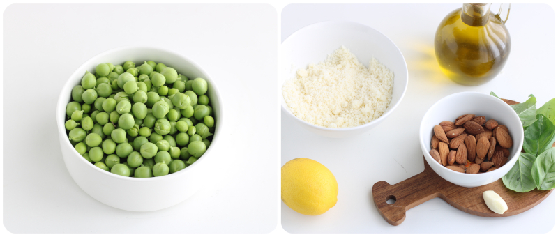 pesto de petits pois