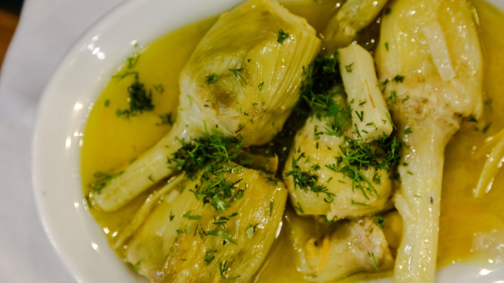 Artichauts à la romaine à la cocotte-minute